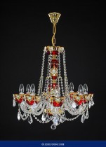 8 arm chandelier Enamel 02001/00411/008