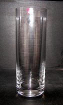 Cylinder vase 30cm.