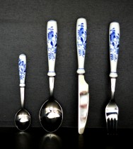 Blue Onion 4pcs cutlery. 6026