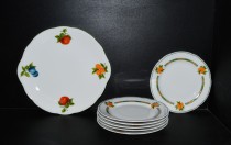 Mary Anne 80H cake set 7 pieces, white.