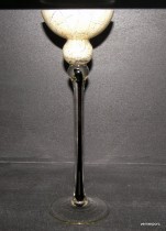 Marble candlestick 35 cm.
