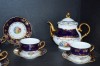 Tea Set Ophelia cobalt, Three Graces 15 Pcs.