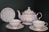 Tea Set Sonata 009 pink 15 pcs.