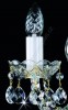 Crystal Chandelier 2-storey 8 +8 arm 25L123CL16 68x60cm plated chain
