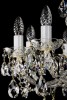 Crystal Chandelier křišťáLustr exclusiv 10 arms 12L047CE10 75x52cm plated chain