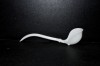 Porcelain sauce spoon