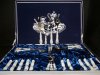 Cutlery 24 pieces of porcelain goose. Cutlery wrapped in a decorative box.