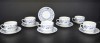 Cup and saucer Saphyr 29030 150 mm 6 pcs tea low