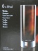 Glasses for rum, plum brandy and other spirits 6pcs 50ml.