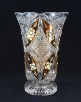 Crystal Vase cut 80838/51114/405 40 cm