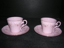 Cup with saucer 0.15 L. El 158 2 pc Pink