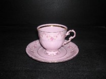 Cup with saucer 0.15 L. 158 Sonata Pink