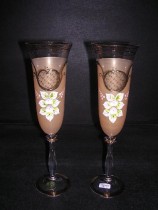 Flutes Angela 190 ml. brown 2 pcs.