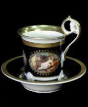 Meissen cup and saucer 665 0.20 l.