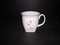 Mug goose square 807 0,33l., Porcelain goose