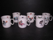 Gaston Mole Mug 0.20 l 6pcs.