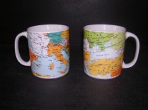 Big Map Mug 0.5l 2 pcs.