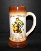 Beer mug 0,5 l Beer Lord's Prayer II.