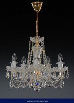 Cut crystal chandelier Five arm  02001/57001/005 47*44