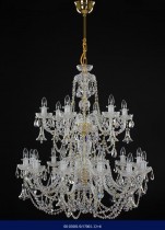 Cut crystal chandelier arm 12 +6  02001/57001/12+6