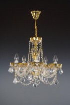 5 arm chandelier Enamel 02001/00111/005 47 * 44