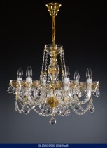 6 arm chandelier Enamel 02001/00011/006 59 * 49