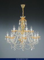 Color Crystal Chandelier 8 +4 arm 02001/00077/8 +4 78 * 74