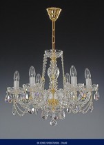 Six arm crystal chandelier 02001/00078/006 59*49