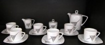 Porcelain coffee set Tetra 023V 15pcs.