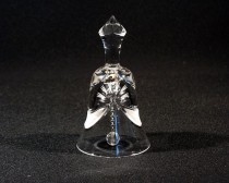 CRYSTAL CUT BELL 17086/17002/128  13cm.