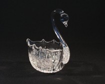 CRYSTAL CUT SWAN 35017/57001/116  12cm.