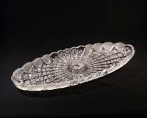 CRYSTAL CUT DISH  69010/57001/450 45cm.