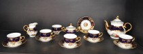 Tea Set Ophelia cobalt, Three Graces 15 Pcs.