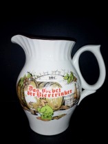 Beer pitcher German beer prayer 1.5 l.