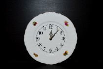 Bernadotte plate clock fruit 27cm.