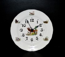 Hours Disc hunting motifs hanging 25 cm.