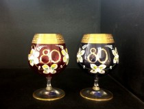 Jubilee glasses 80, 400 ml. 1 piece.