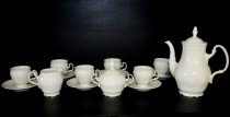 Coffee set Bernadotte, color ivory / Bern Ivory 15 pcs.