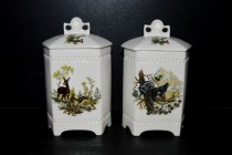 Carrot large 1l. hunting porcelain, without inscription 1 pc