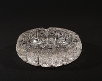 Crystal cut ashtray 500K 700079/57001/155 15,5 cm
