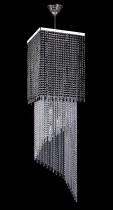 Modern crystal chandelier 5L433CE12 40x40x150 cm 12 lights, nickel