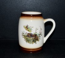 Hunting tankard with hare, 0.5l.