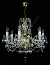 Swarovski Crystal Chandelier 6-arm 1L141SW6 59x57cm plated chain