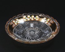 60111/57011/310 cut crystal bowl 31 cm