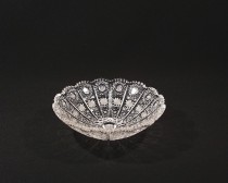 60173/57001/180 cut crystal bowl 18 cm
