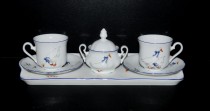 Mary Anne Goose porcelain, friendly set