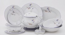 Porcelain tableware Mary Anne 807 geese 25d.
