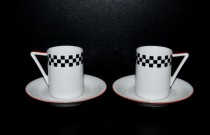 Cup with saucer DUO 2pcs 0,18l.