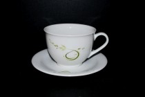 Cup with saucer Jumbo 0.4 l. decor 012V