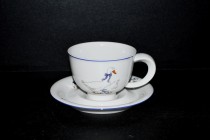 Cup with saucer Kelt 0,35 l., Porcelain goose